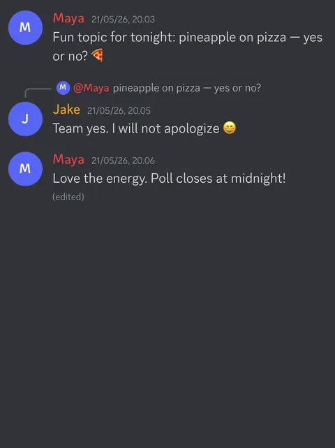 Discord · Chat