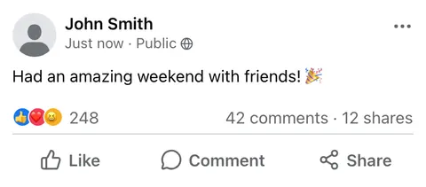 Facebook · Post