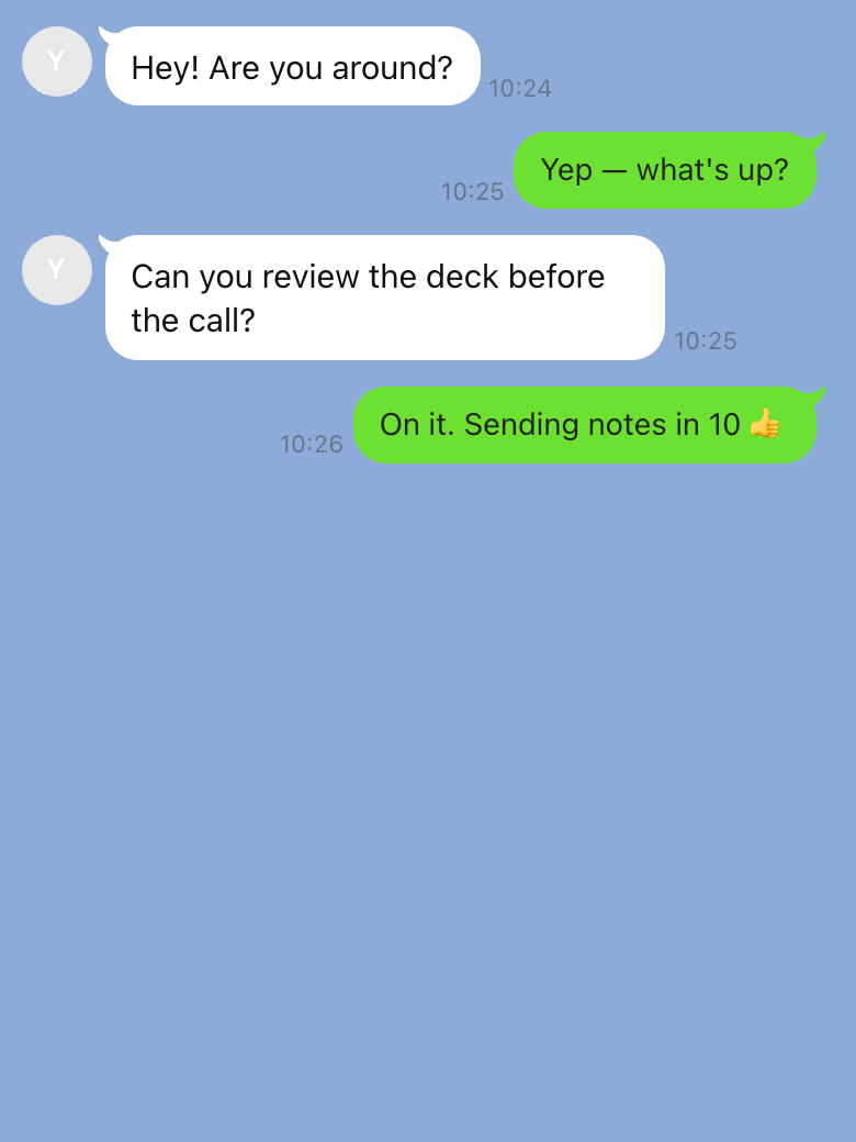 Line · Chat