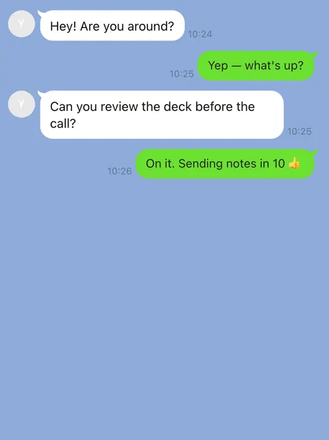 Line · Chat