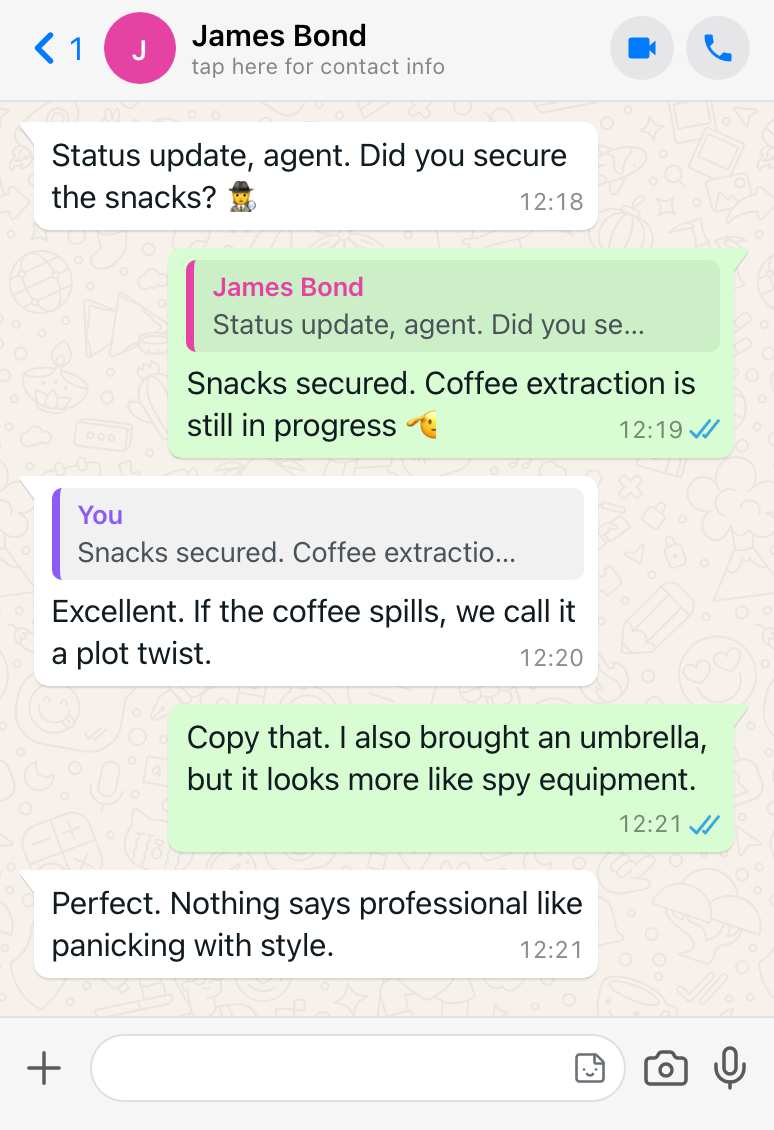 Whatsapp · Chat